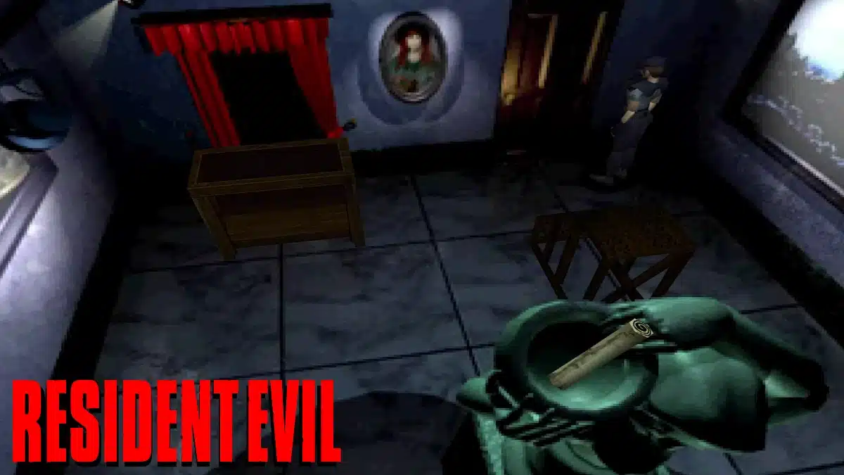 Top 10 Most Iconic Resident Evil Locations of All Time 11 Jill Valentine in the Resident Evil Spencer Mansion.