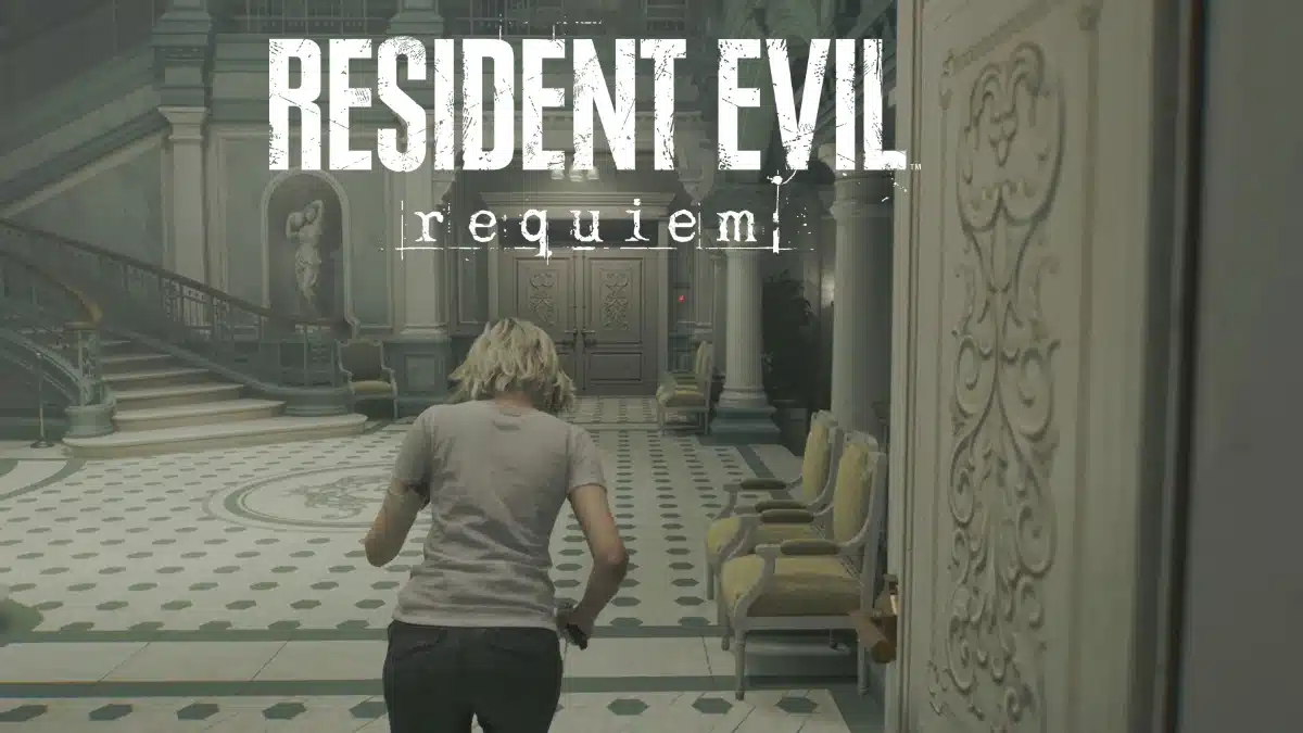 Top 10 Most Iconic Resident Evil Locations of All Time 2 Grace running through Rhodes Hill Chronic Care Center in Resident Evil Requiem.