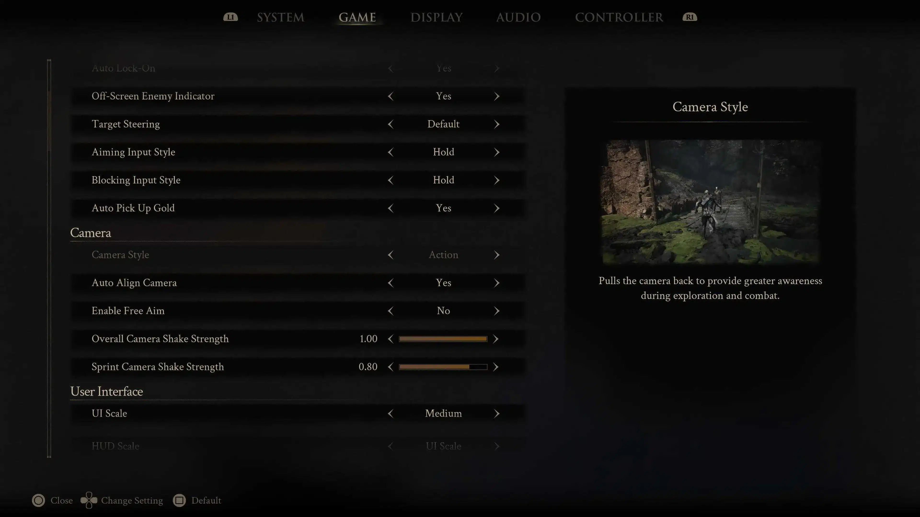 Camera Options Mortal Shell 2
