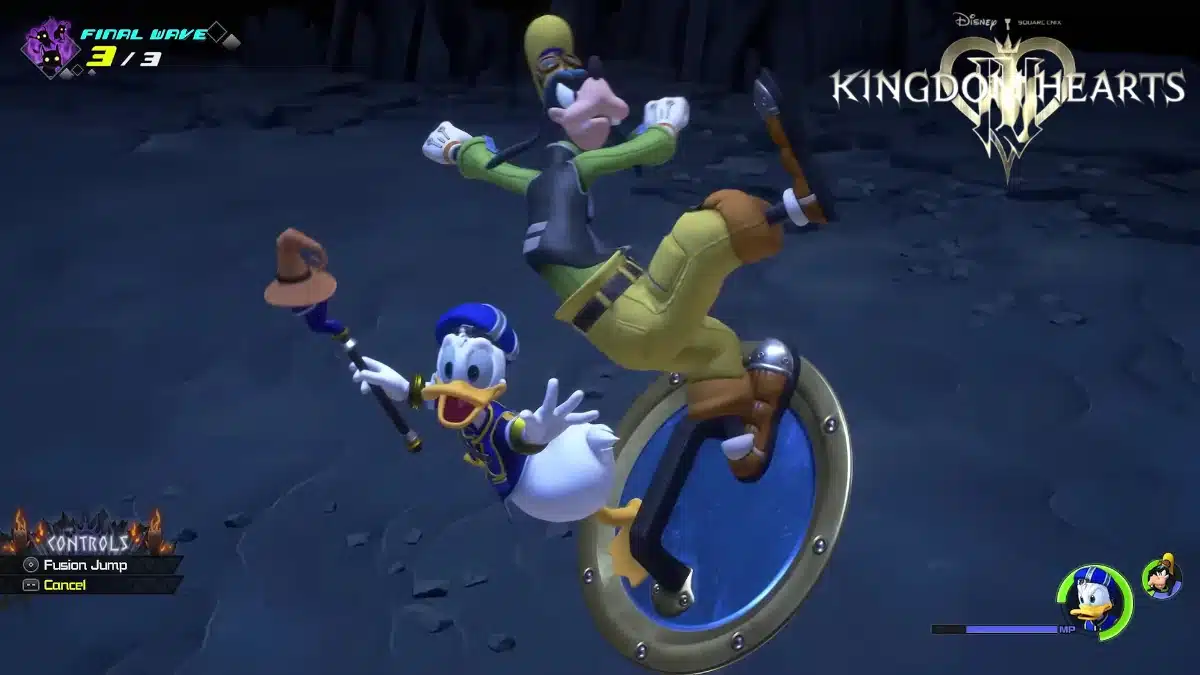 KINGDOM HEARTS IV Donald Duck and Goofy