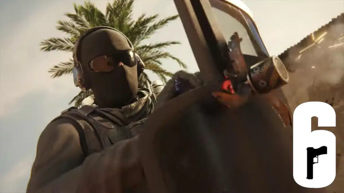 Rainbow Six Siege Horus Lance attached to a shield