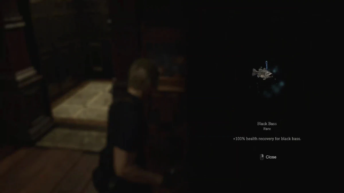 Resident Evil 4 Remake Black Bass Charm