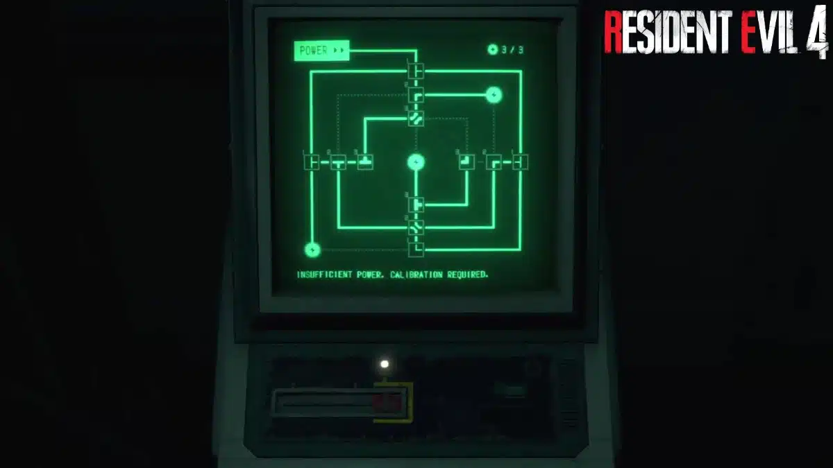 Resident Evil 4 Remake Dissection Room Power Puzzle Solution (Hardcore-Professional Difficulty).