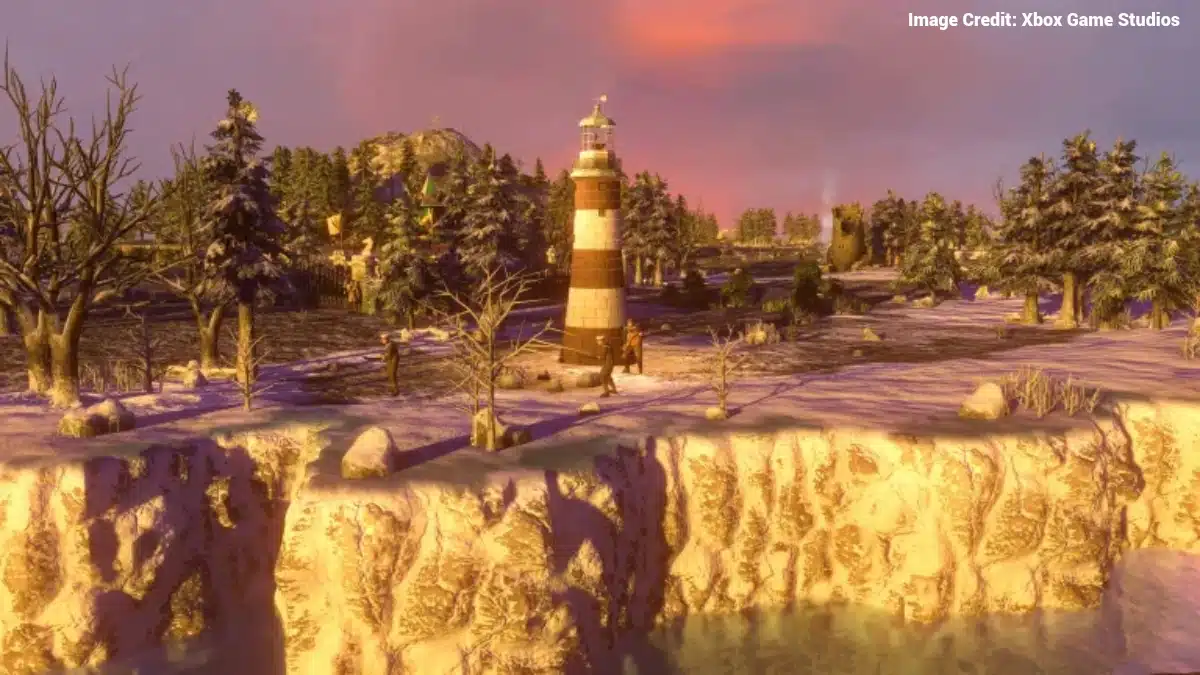 A Lighthouse in the Age of Empires 3 Baltic Powers DLC