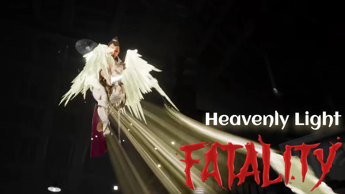 Mortal Kombat 1 Ashrah Heavenly Light Fatality