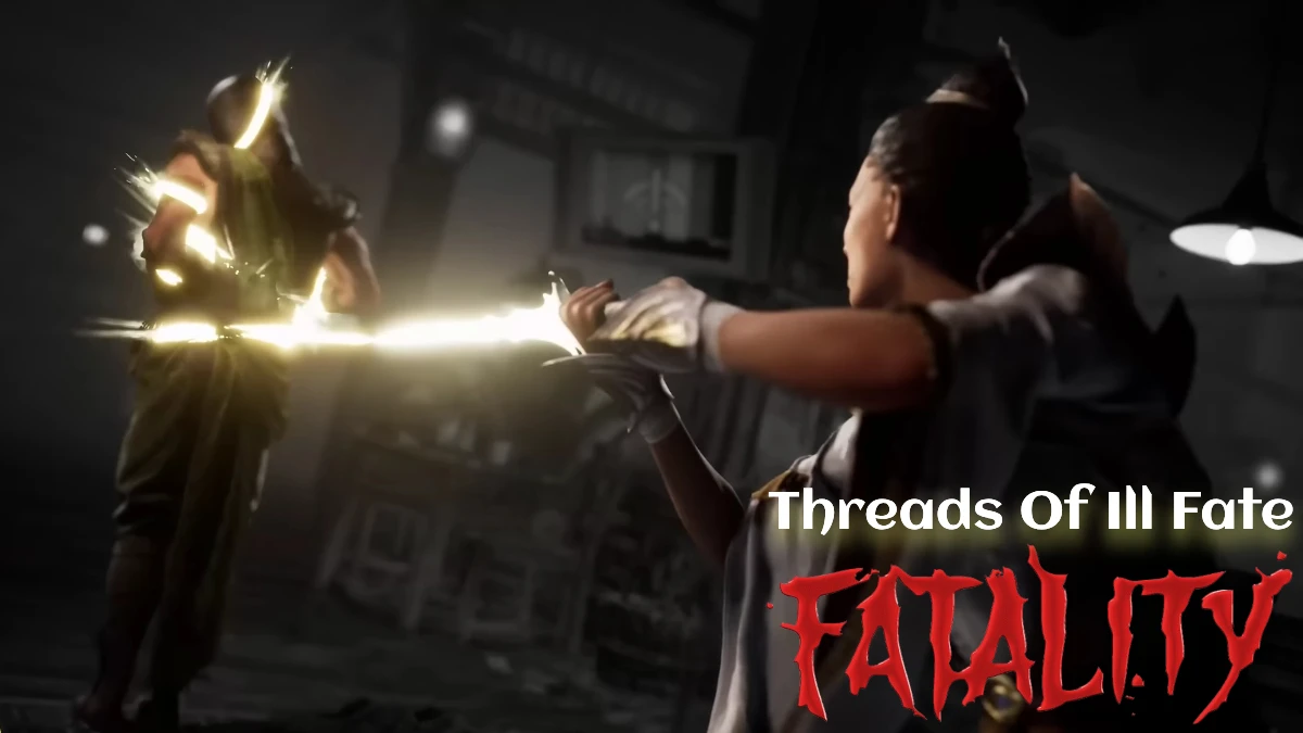Mortal Kombat 1 Ashrah Threads Of Ill Fate Fatality
