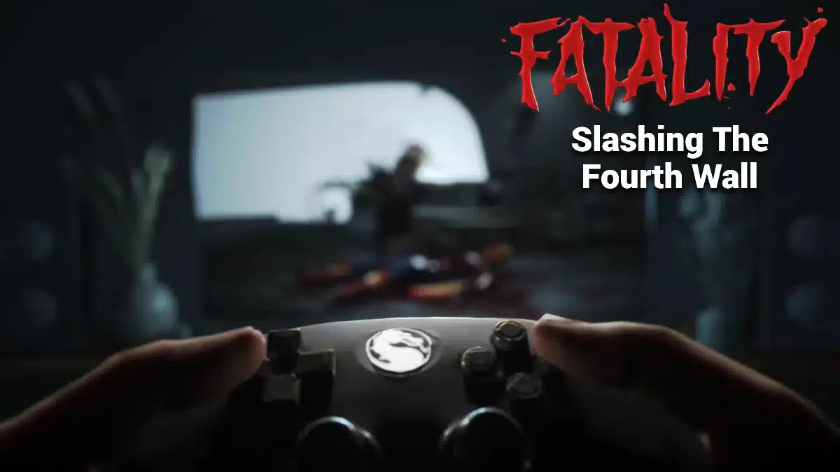 Mortal Kombat 1 Ghostface Slashing The Fourth Wall Fatality
