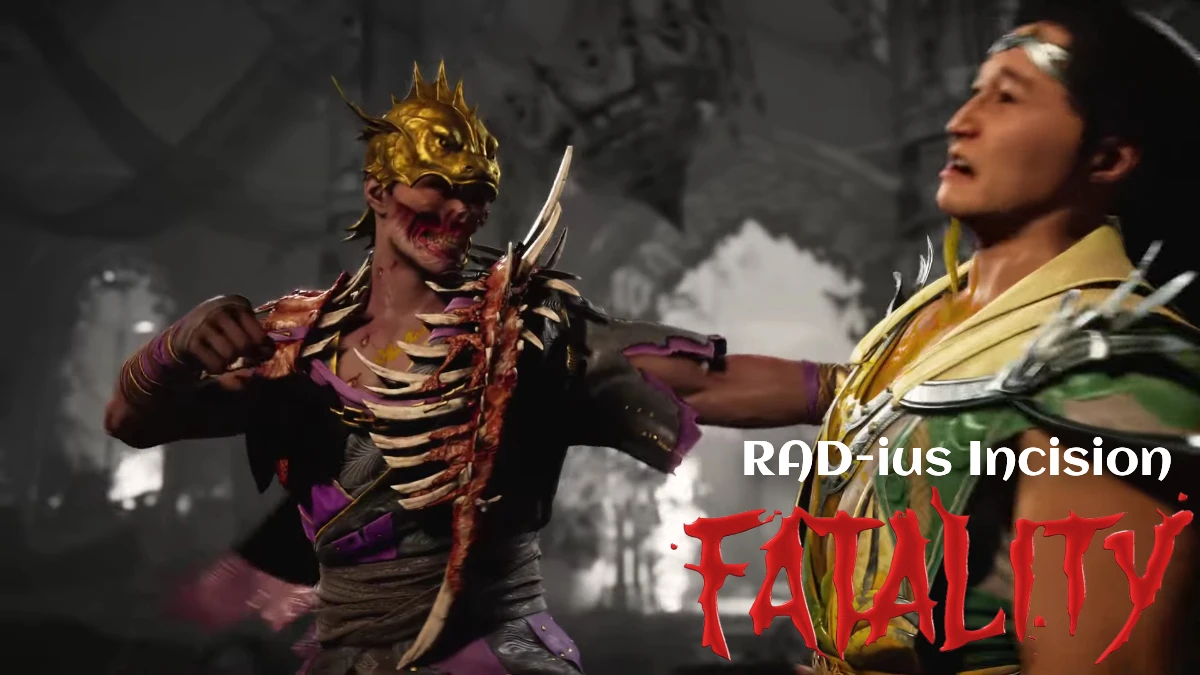 Mortal Kombat 1 Havik RAD-ius Incision Fatality