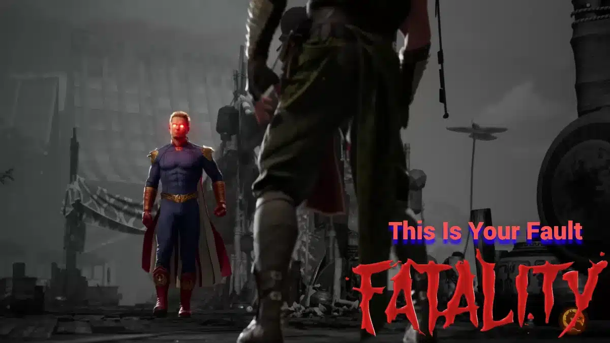 Mortal Kombat 1 Homelander This Is Your Fault Fatality