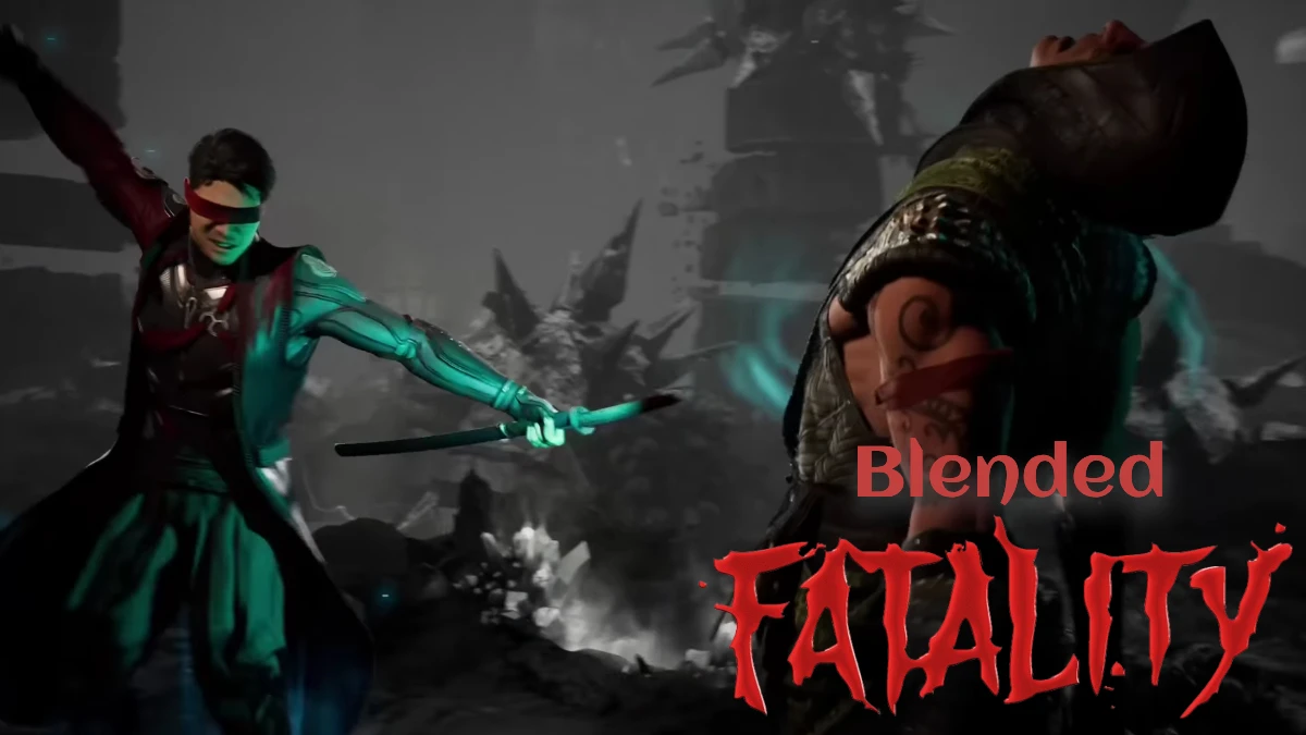 Mortal Kombat 1 Kenshi Blended Fatality