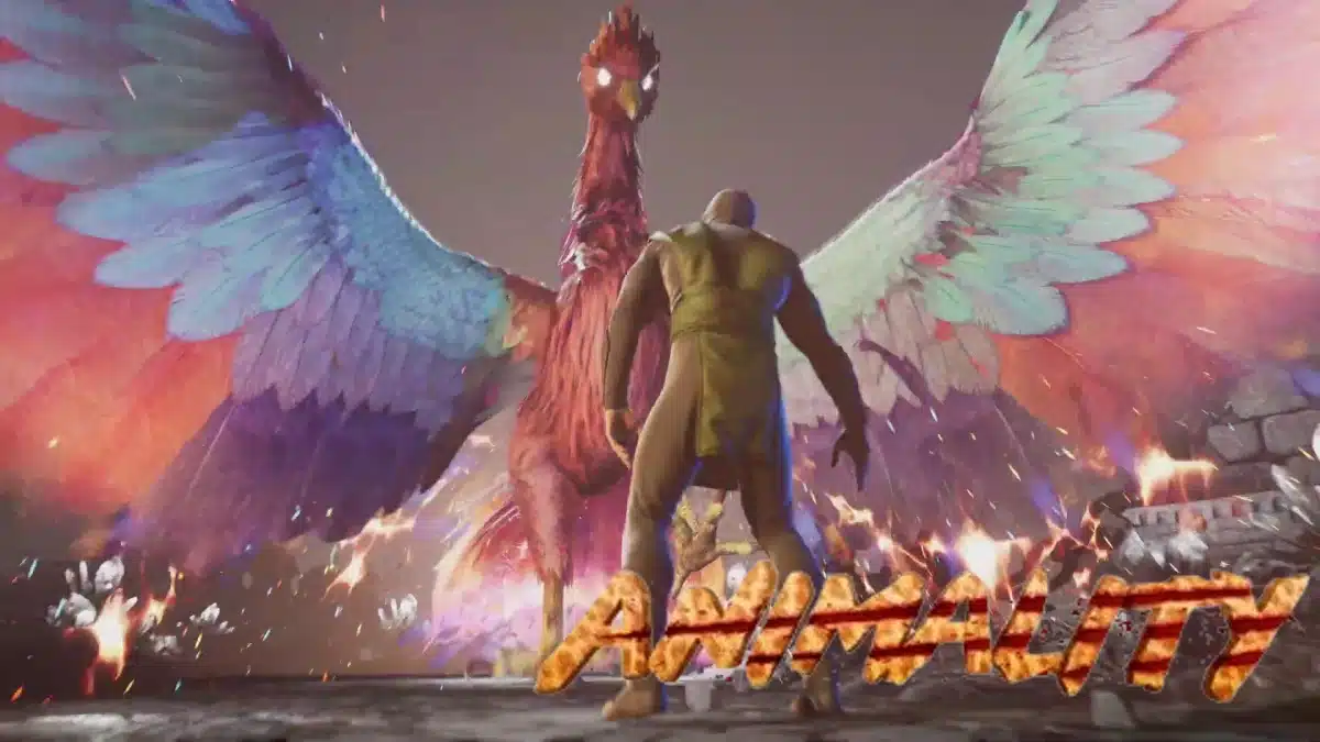 Mortal Kombat 1 Liu Kang Animality (Rising Phoenix)
