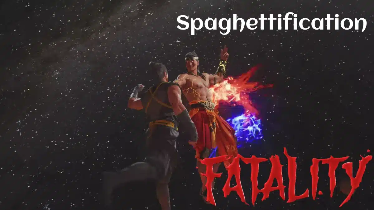 Mortal Kombat 1 Liu Kang Spaghettification Fatality