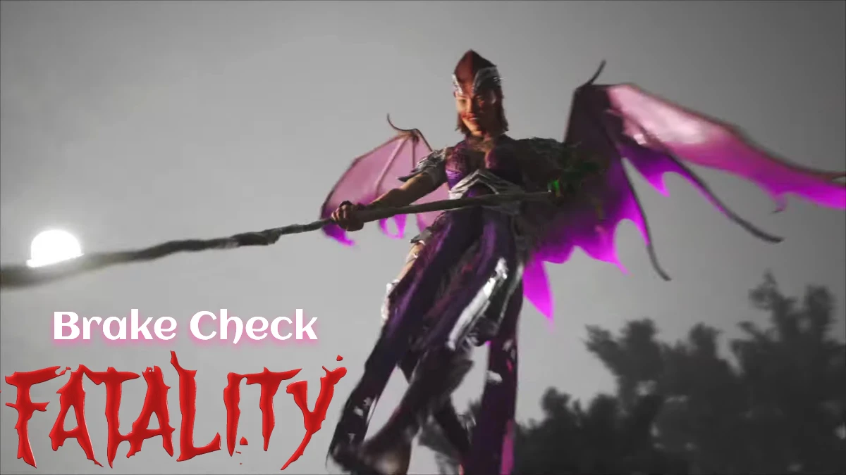 Mortal Kombat 1 Nitara Brake Check Fatality