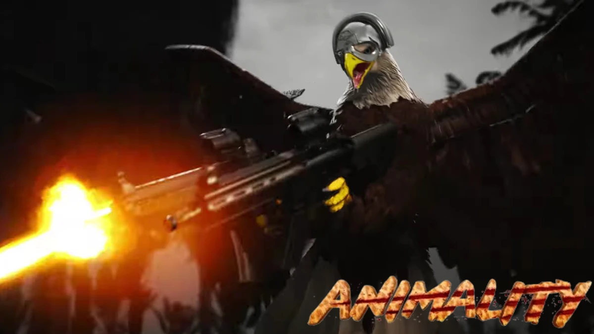 Mortal Kombat 1 Peacemaker Bald Eagle Animality (Proud To Be Eagly-merican)