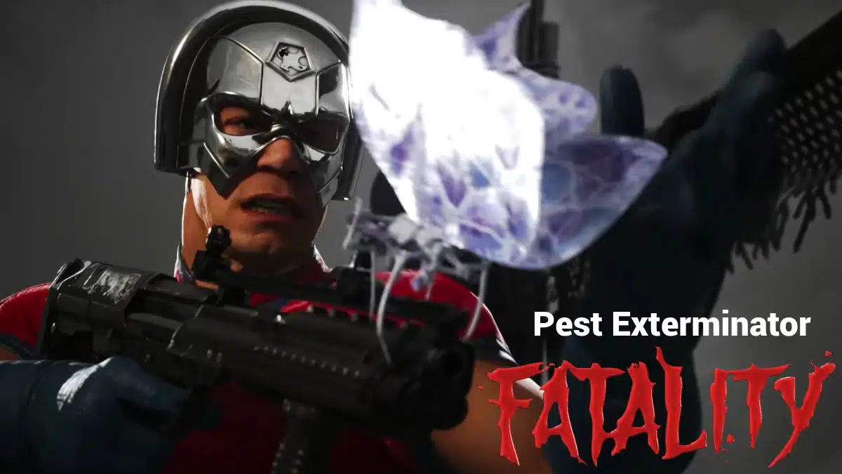 Mortal Kombat 1 Peacemaker Pest Exterminator Fatality