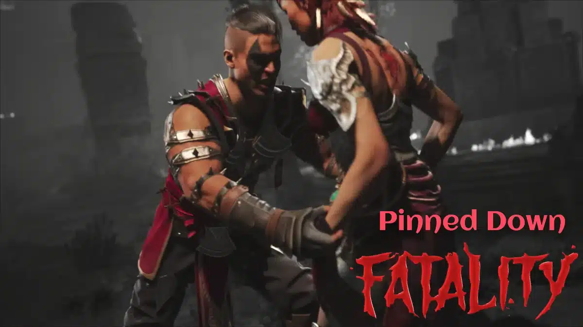 Mortal Kombat 1 Reiko Pinned Down Fatality