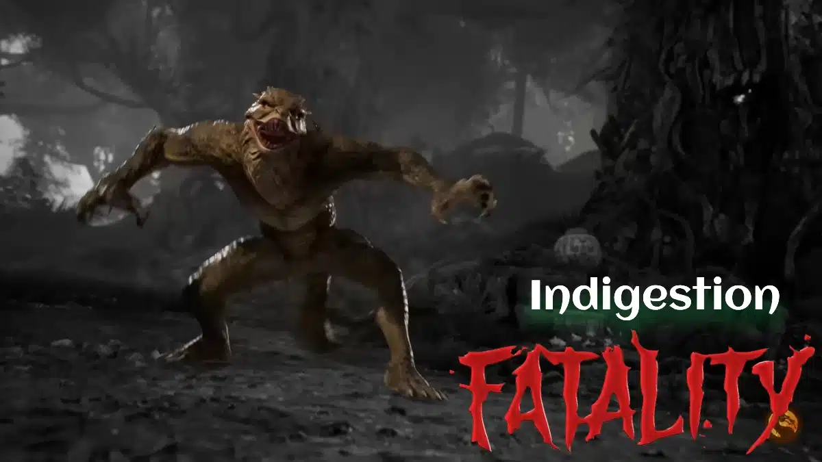 Mortal Kombat 1 Reptile Indigestion Fatality