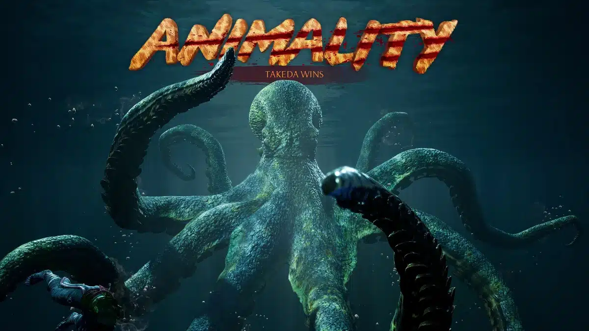 Mortal Kombat 1 Takeda Takahashi Octopus Animality (Ten-Tickles)