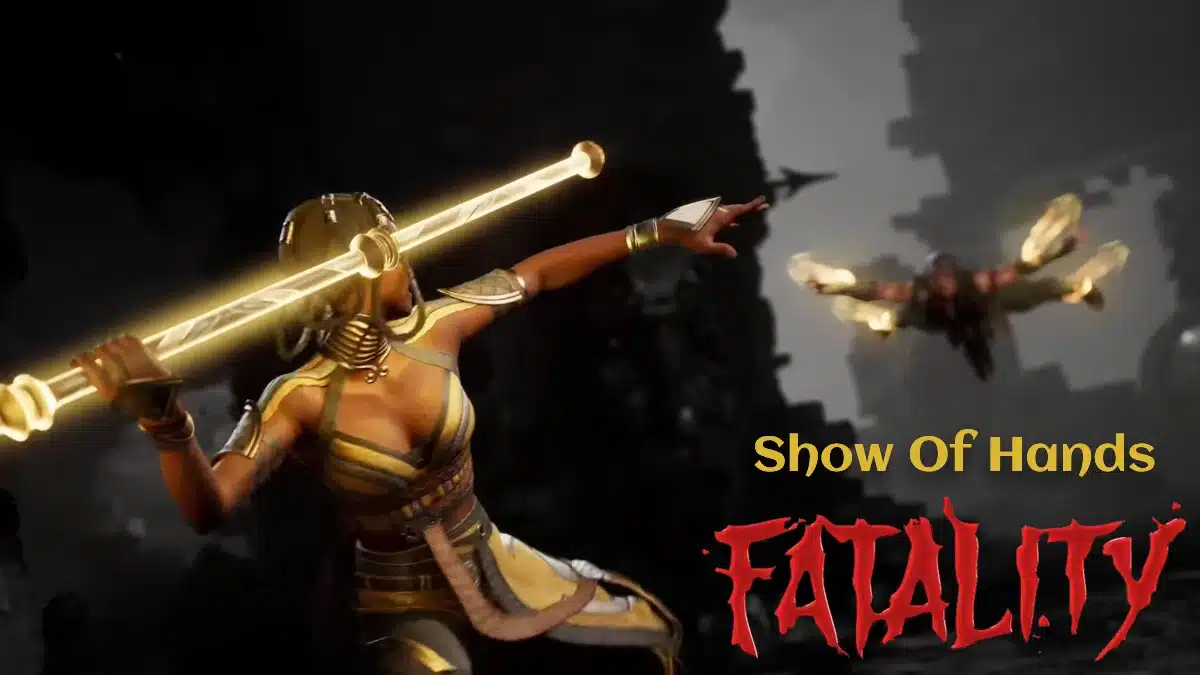 Mortal Kombat 1 Tanya Show Of Hands Fatality