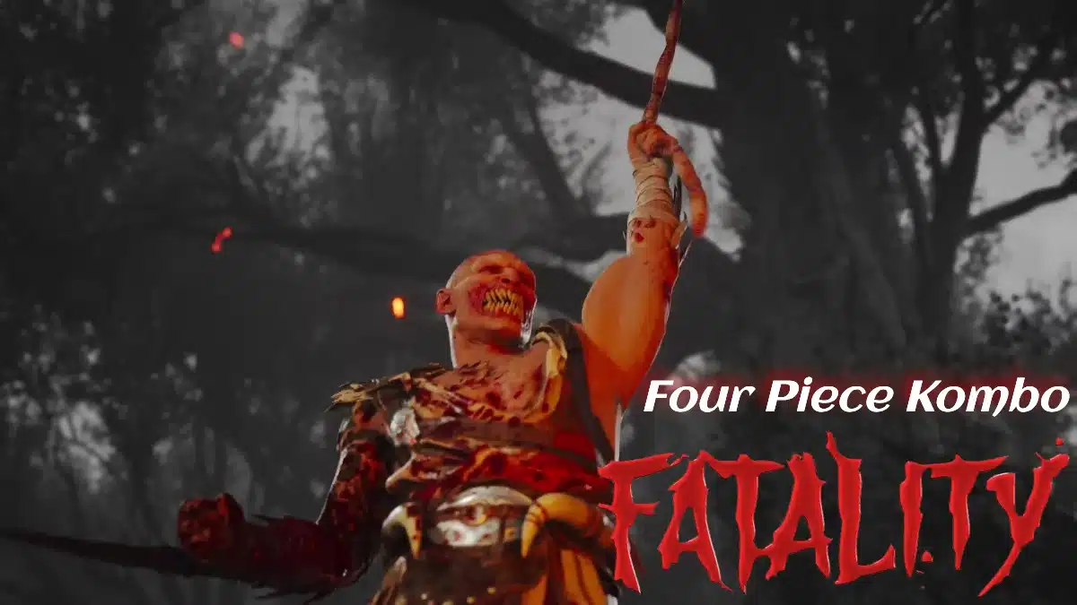 Mortal Kombat 1 Baraka Four Piece Kombo Fatality
