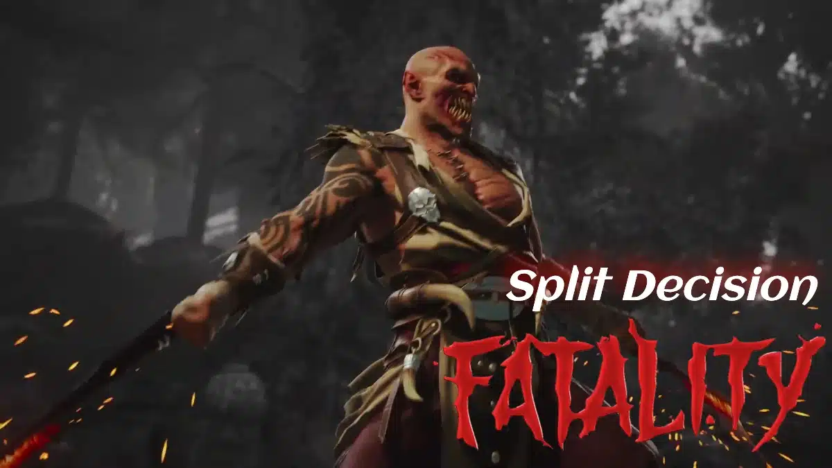 Mortal Kombat 1 Baraka Split Decision Fatality