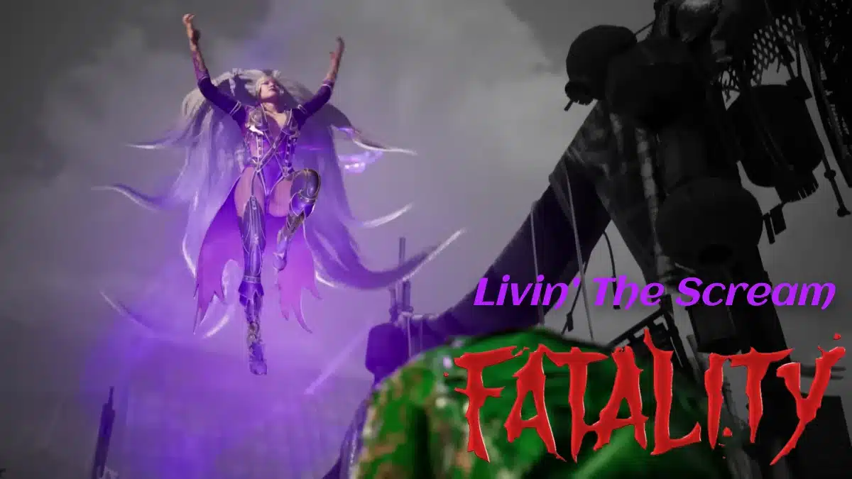 Mortal Kombat 1 Sindel Livin’ The Scream Fatality